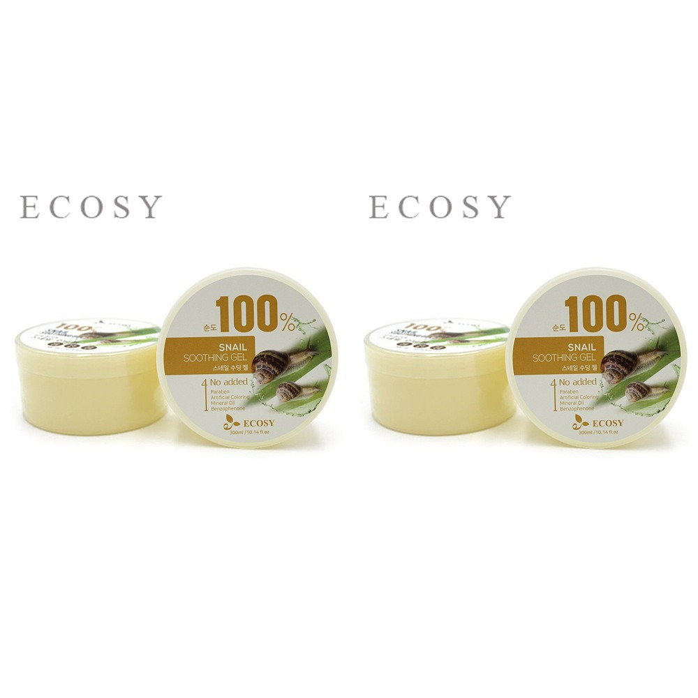 Gel dưỡng da ốc sen ECOSY 100 Snail Soothing Gel 300 ml