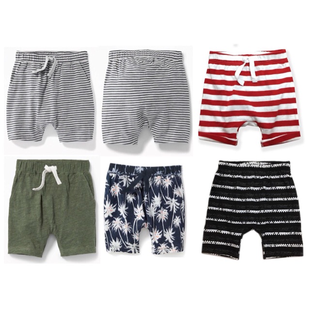 1023- Quần shorts thun Alibaba bé trai. Oldnavy