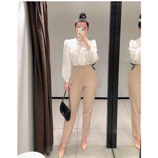 Quần baggy nữ chất ruby