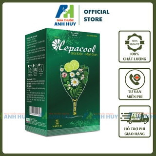 Bột Sủi Thanh Nhiệt Giải Độc Mát Gan Hepacool Hộp 10 gói