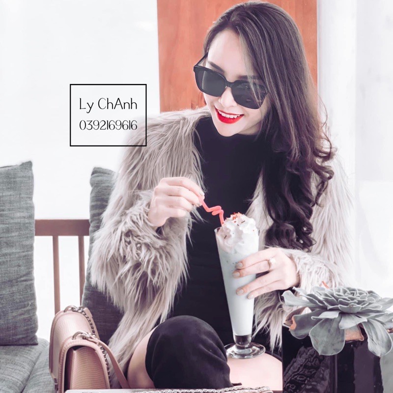 [CÓ SẴN]ÁO LÔNG QUẢNG CHÂU Lông dài(Ảnh thật tự chụp)