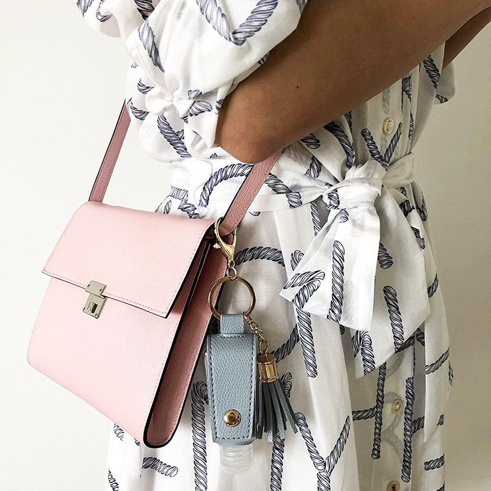 [Hàng mới về] Lọ đựng mỹ phẩm dung tích 30ml có móc khóa tiện dụng