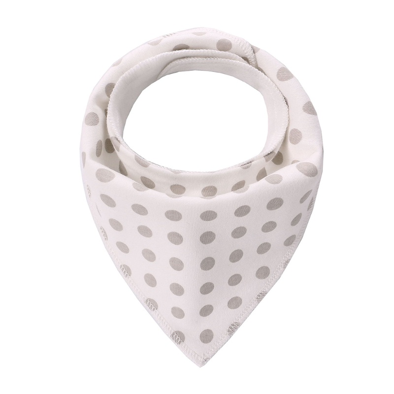 Set 8 Yếm Ăn Cotton Mềm Mại Hình Tam Giác Cho Bé Sơ Sinh