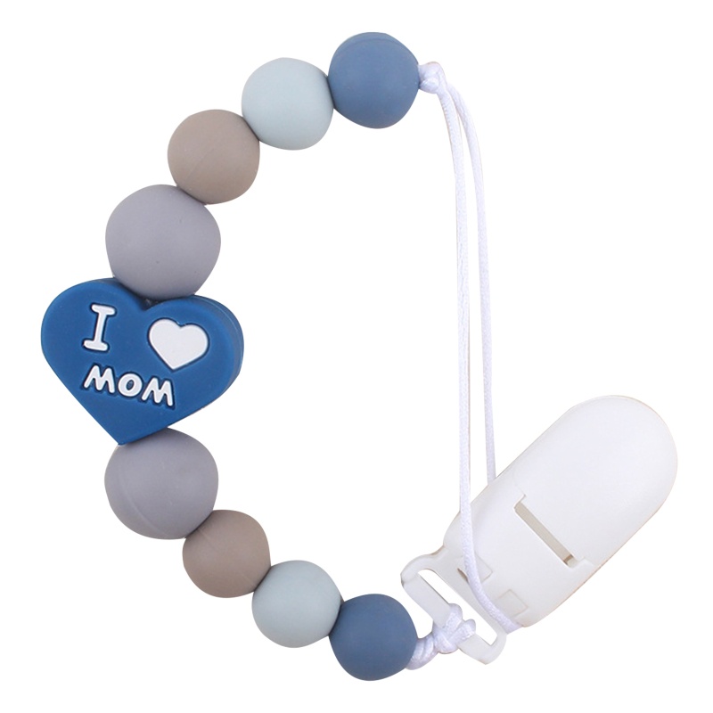 Kẹp Núm Ti Giả Bằng Silicone Hình Trái Tim Cho Bé