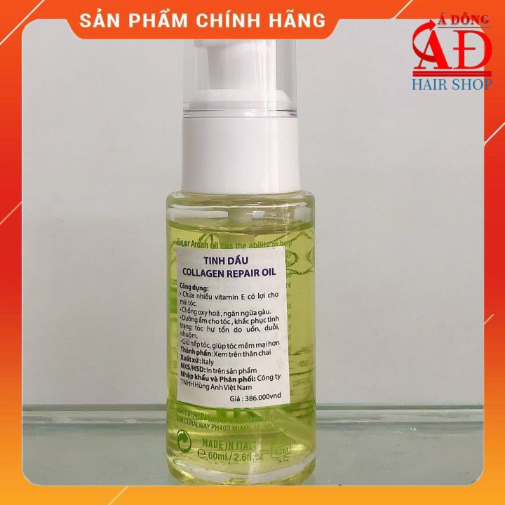 [Chính hãng] [Siêu rẻ] Tinh dầu bóng dưỡng tóc EVUAR Argan Oil 60ml