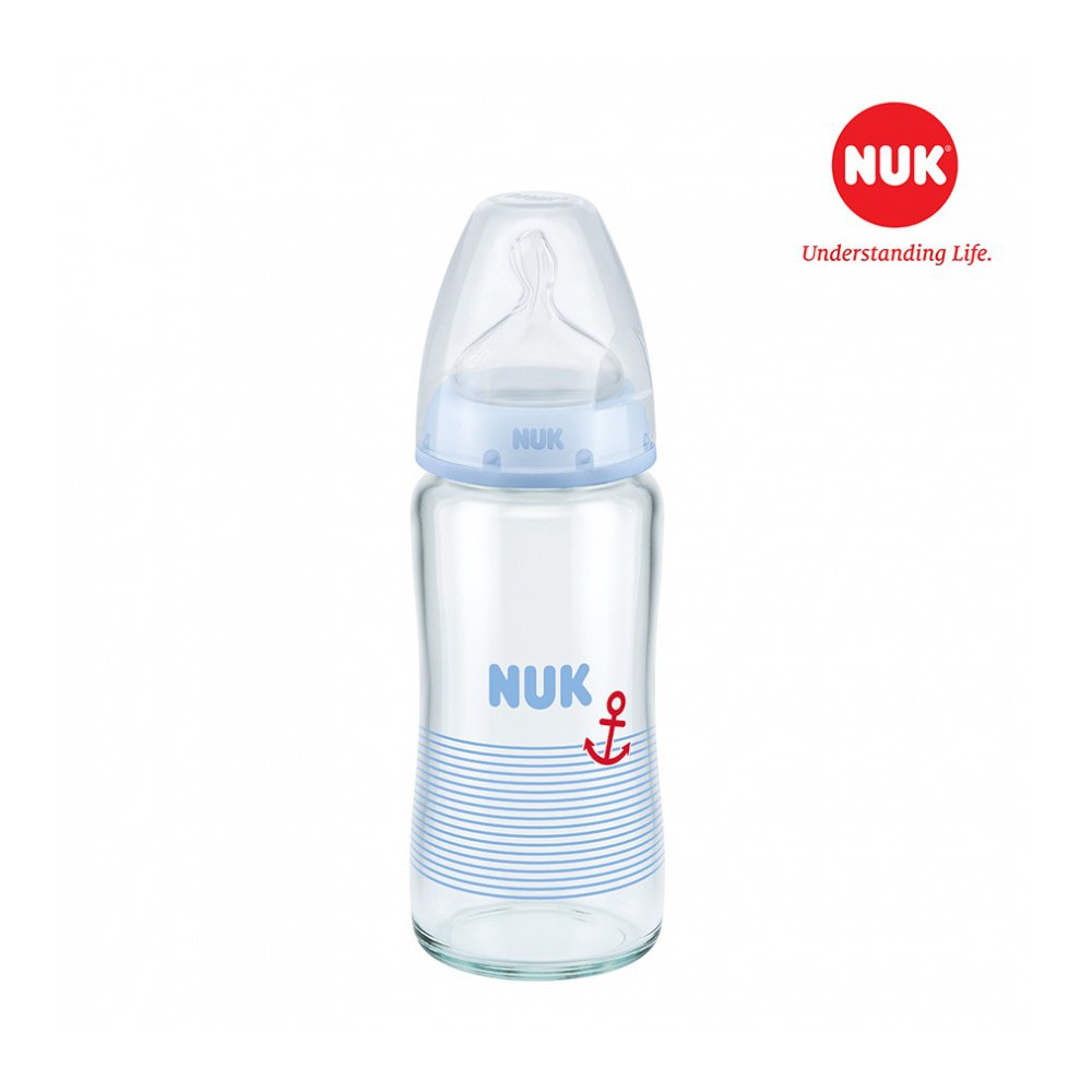 Bình Sữa NUK Premium Choice Thủy Tinh 120ML / 240ML