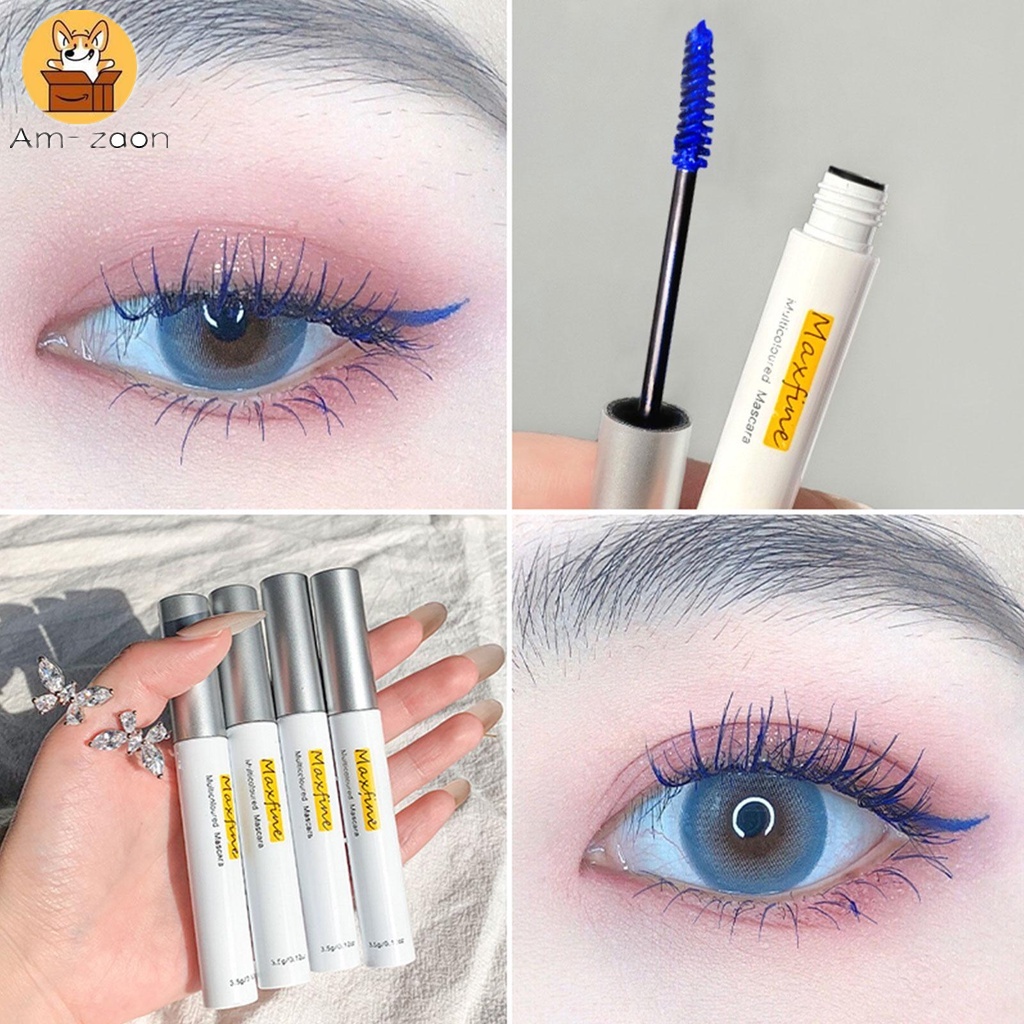 Mascara Trang Điểm Lông Mi Nhiều Màu Chống Nước