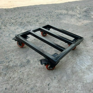 Đế lót chậu cây có bánh xe, kệ để chậu cây có bành xe đa năng