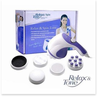 Máy đánh tan mỡ bụng cầm tay Relax Spin Tone