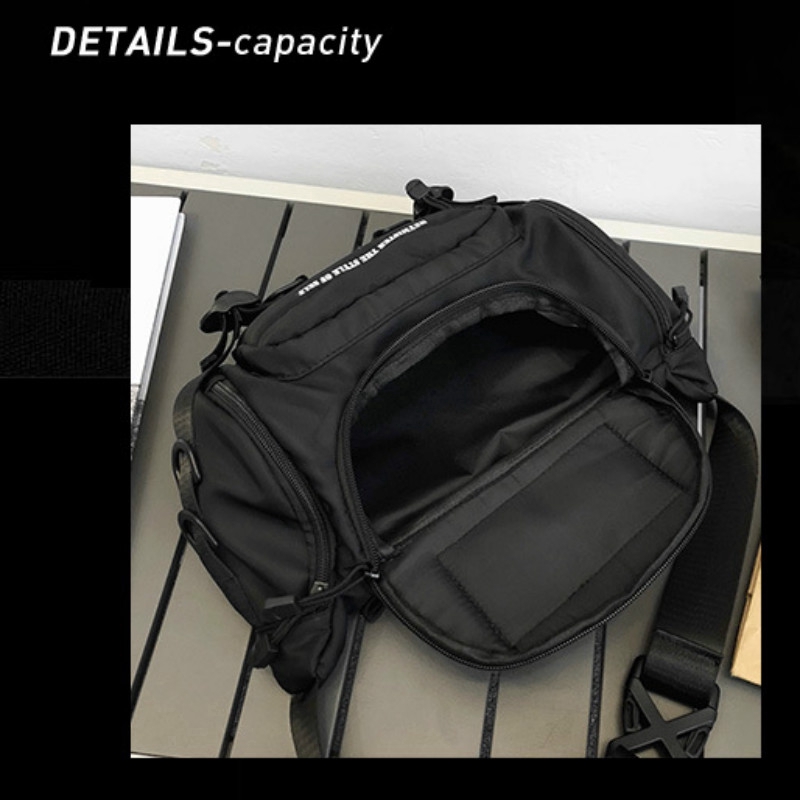 ulzzang korean fashion nylon men chest pack waist bag pouch bag for men birthday gift for men | BigBuy360 - bigbuy360.vn