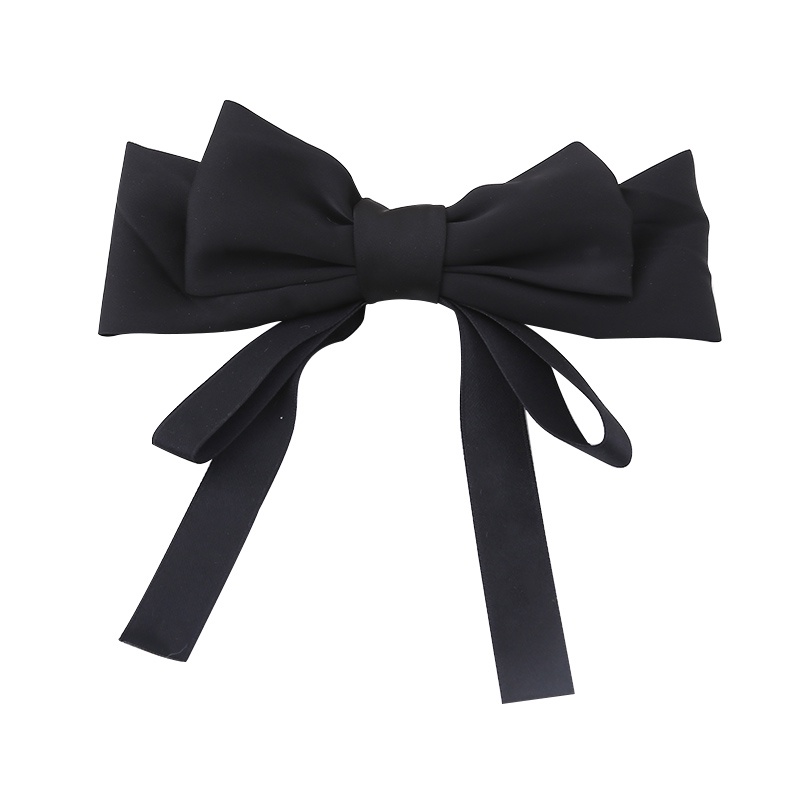 Kẹp Tóc Nơ Lớn Bằng Lưới Màu Đỏ Thời Trang Cao Cấp Phong Cách Hàn Quốc Cho Nữ