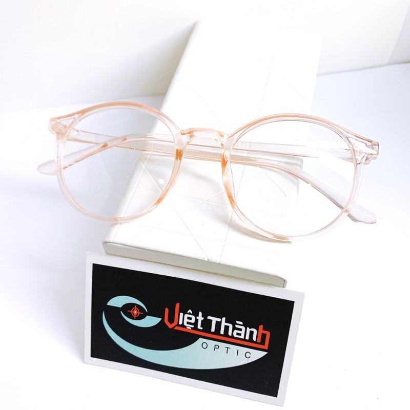 Kính Giả Cận Thời Trang Dáng Bầu Mảnh Nhẹ Phom Cỡ Vừa Đẹp