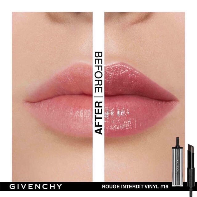 (CÓ SẴN-BILL) Son dưỡng có màu Givenchy Rouge Interdit Vinyl | BigBuy360 - bigbuy360.vn