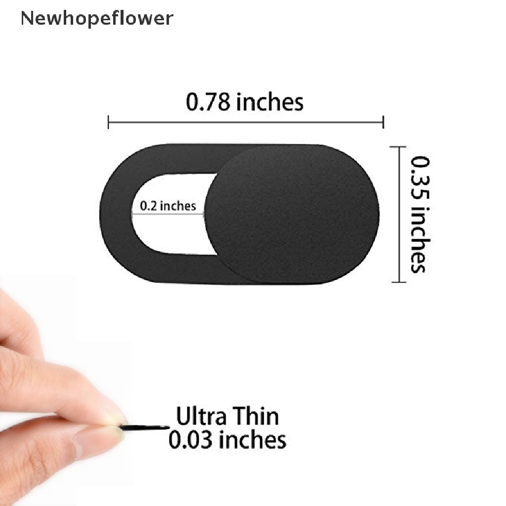 Miếng dán nhựa WebCam bảo vệ ống kính máy ảnh riêng tư cho iPhone PC Laptop