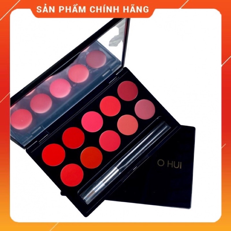 Bảng Son Cam Ohui Rouge Real 10 màu date 2024