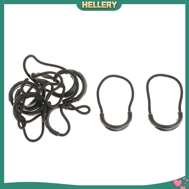 Set 10 Dây Kéo Thay Thế Màu Đen Có Khóa Kéo