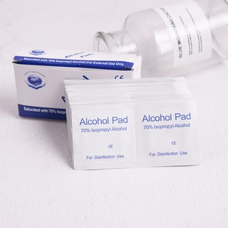 Bộ 2 miếng cồn lau móng tay Alcohol Pad