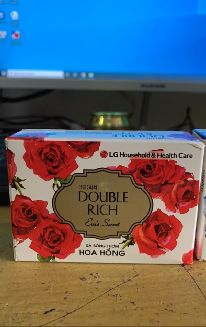 Bánh Xà bông Double Rich hương Hoa hộp 90g