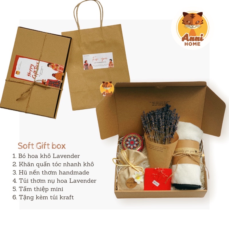 Set quà tặng độc đáo handmade 5 món Beauty Gift Box