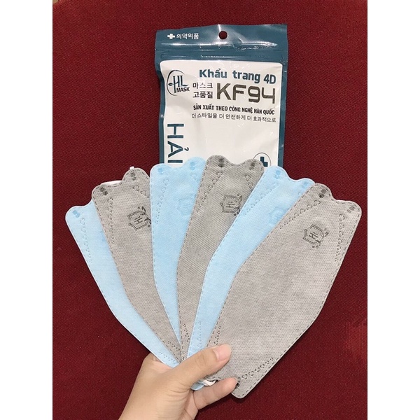 Thùng 300 Cái Khẩu Trang Y Tế KF94 An Bình - Khẩu Trang 4D Cao Cấp
