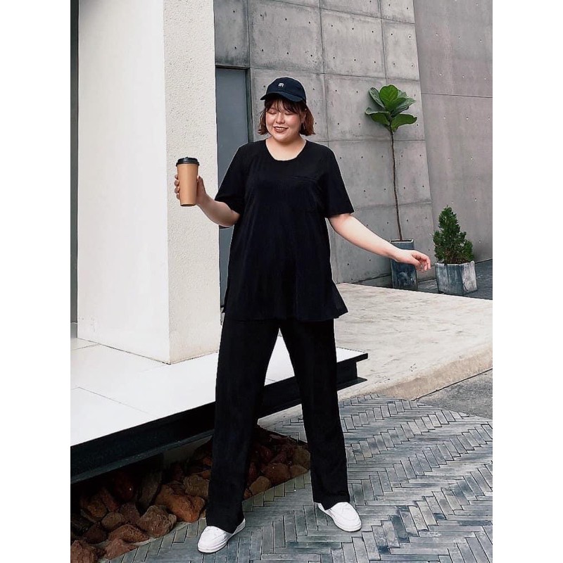 [Mã FAGREEN245 giảm 10% tối đa 30K đơn 99K] Bộ đồ thun lạnh cotton siêu mát siêu to BIGSIZE | BigBuy360 - bigbuy360.vn