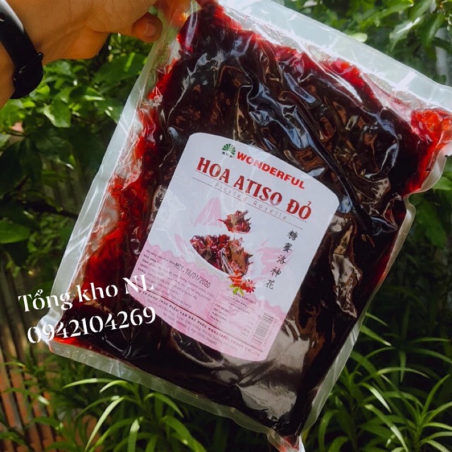 Hoa Atiso Đỏ Ngâm Tươi gói 1kg