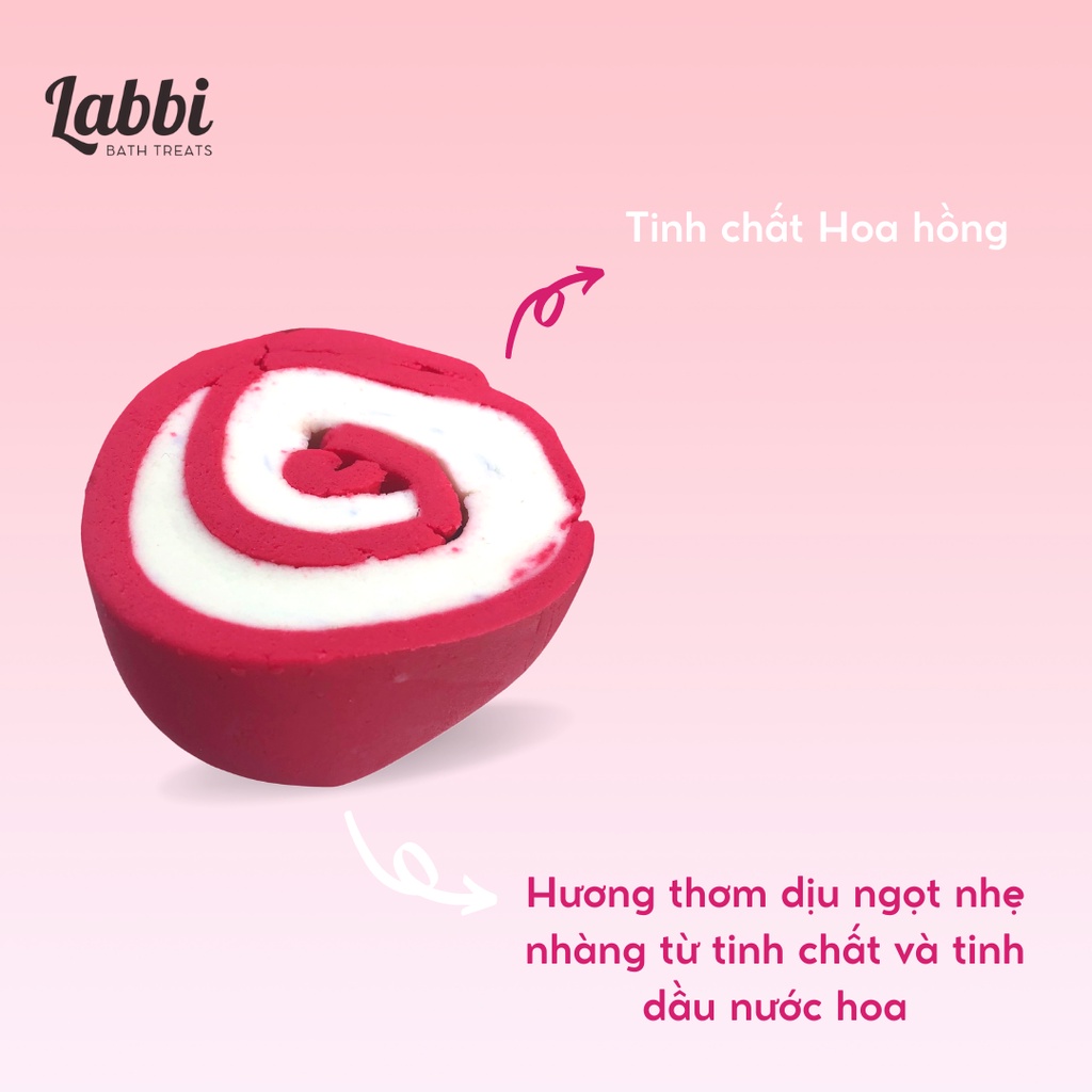 Bánh siêu tạo bọt bồn tắm LUCKY ONE [Labbi] Bubble Bar