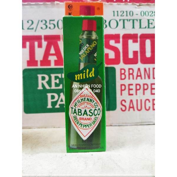 Sốt Ớt Xanh Jalapeno hiệu Tabasco