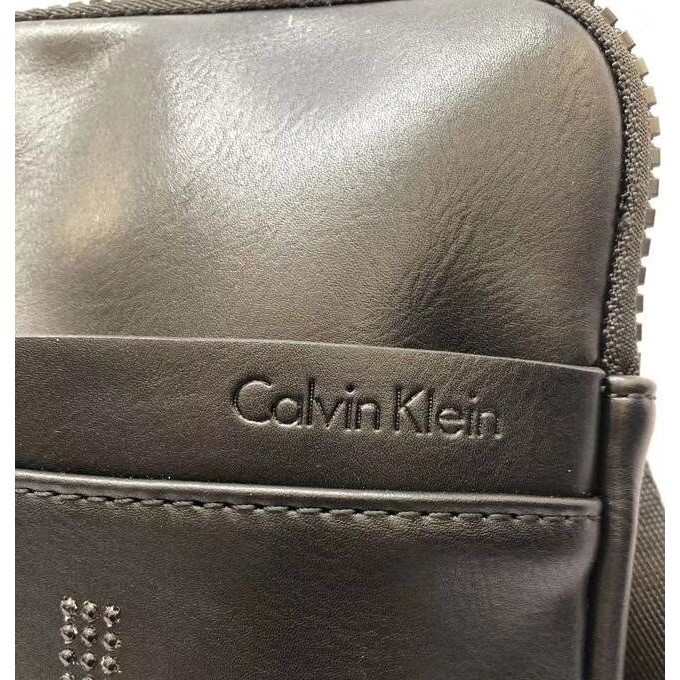 Calvin Klein Túi Đeo Chéo Bằng Da Thời Trang CK Jeans Leather Messenger Crossbody Shoulder Bag CK Sling Bags