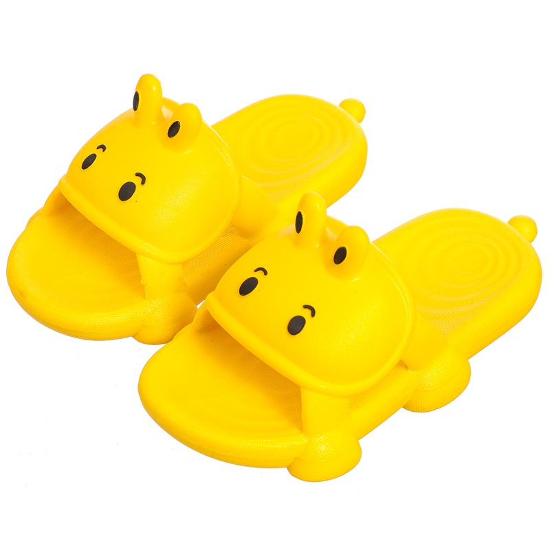 Xăng đan Unisex Mềm Thoáng Khí Không Trượt Hình Chú Ếch Dễ Thương Thời Trang Đi Biển Mùa Hè Cho Bé