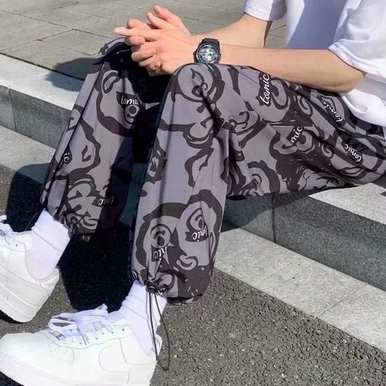 Quần dài ống rộng phong cách năng động trẻ trung dành cho nam