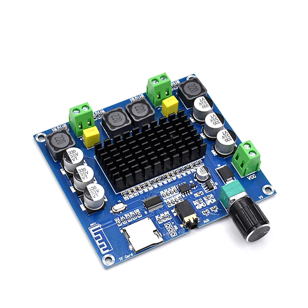 Bảng Mạch Khuếch Đại Âm Thanh XH-A105 2x100W Hỗ Trợ Thẻ TF AUX Bluetooth 5.0 TDA7498