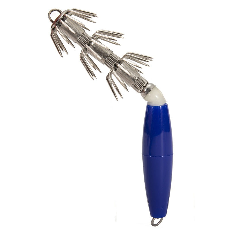 Móc Câu Dạ Quang Cứng Hình Mực Phát Sáng 15 5cm