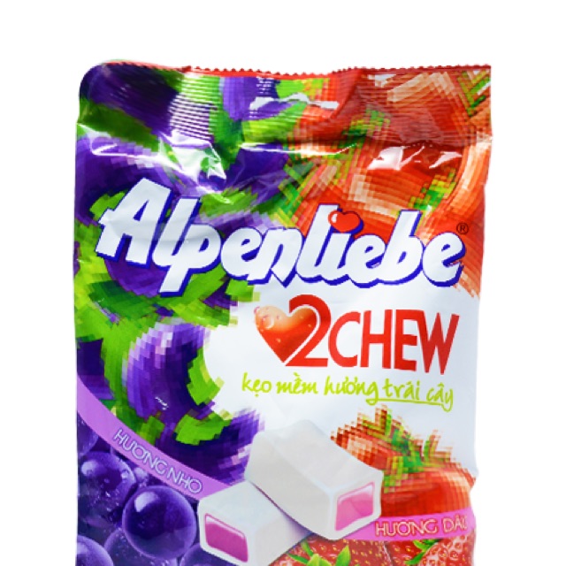 Combo 10 Túi Keo Alpenlible 2 Chew 87.5gr