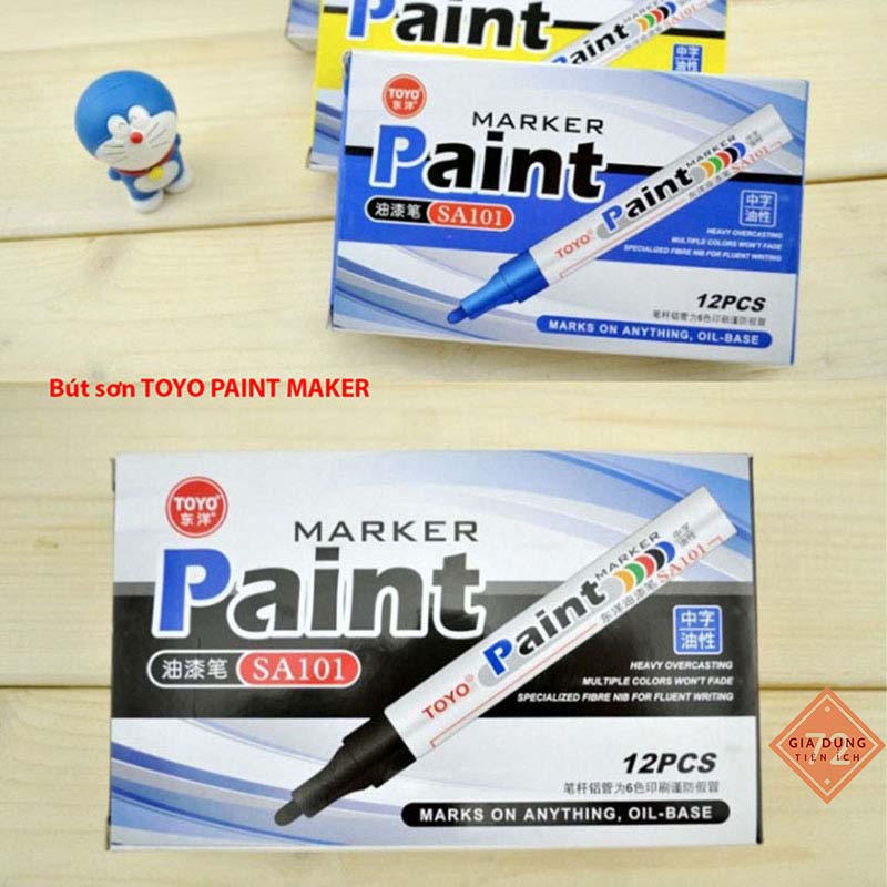 Bút Sơn TOYO / Bút Vẽ Giày /Bút Vẽ Lốp Sipa Paint Marker [BUT-LONG]