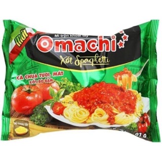 Mì khoai tây Omachi xốt Spaghetti gói 91g