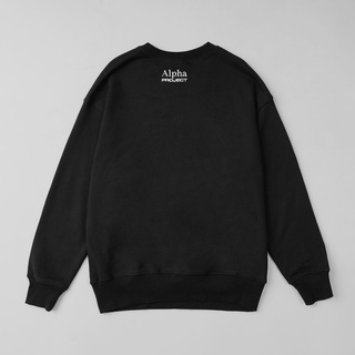 Áo Dài Tay Đen Sweater Alpha Project