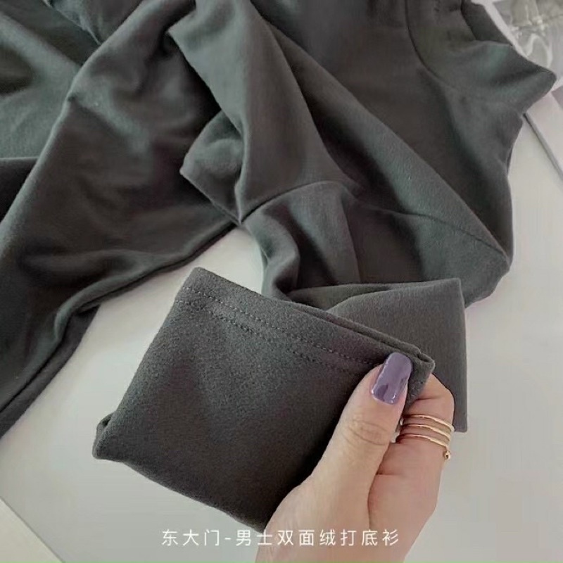 Áo giữ nhiệt nam lót nỉ siêu ấm