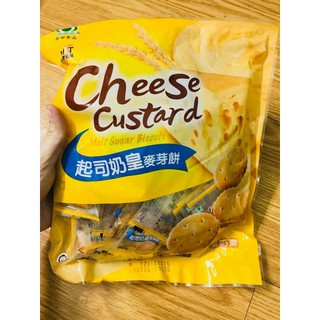 BÁNH TRỨNG MUỐI ĐÀI LOAN CHEESE CUSTARD MALT SUGAR BISCUIT 250GR