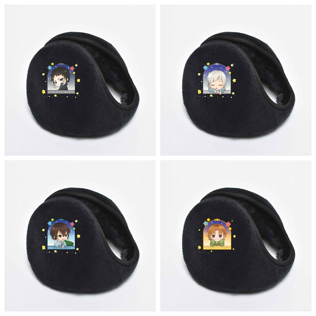 Bịt chụp tai giữ ấm nam nữ  BUNGOU STRAY DOGS thời trang