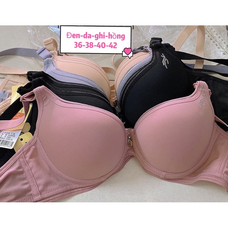 Áo lót bigsize thông hơi có gọng đệm mỏng