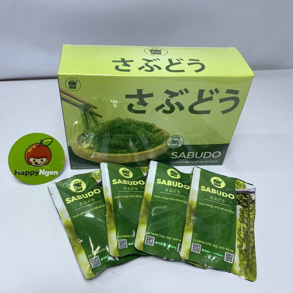 Rong nho Sabudo tách nước và rong nho tách nước Umibudo nở ra rong nho tươi ngon giòn, rong nho tặng kèm sốt mè rang | BigBuy360 - bigbuy360.vn