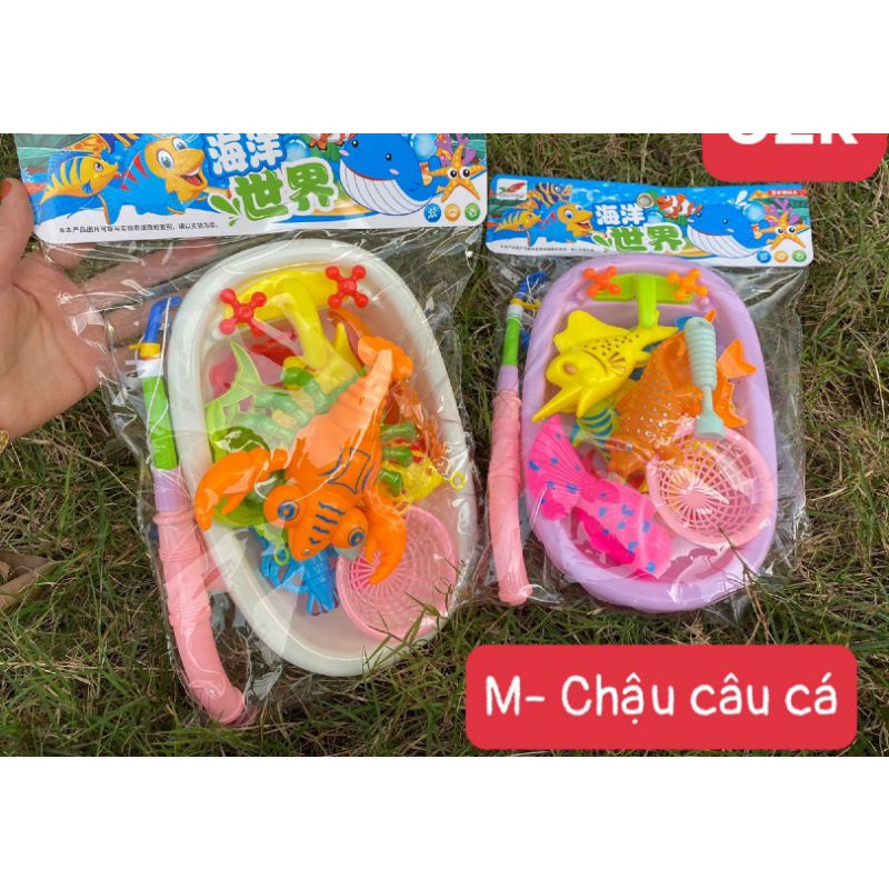 Bộ đồ chơi câu cá nam châm cần rút cỡ lớn SHOP MẸ BÚN