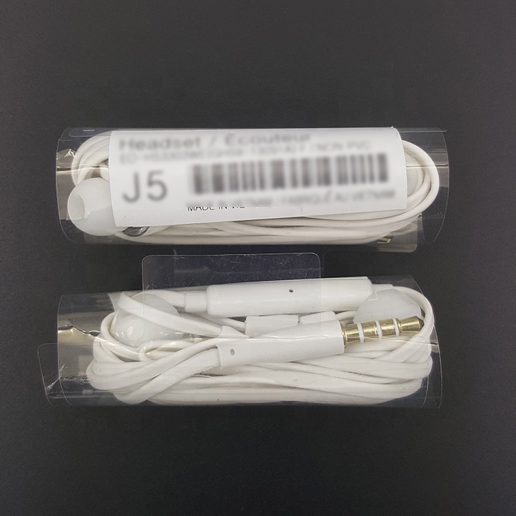 Tai nghe nhét tai dòng J thế hệ 5 có dây jack 3.5mm có mic hỗ trợ đàm thoại và chơi nhạc