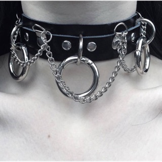 Vòng Cổ Chocker Xích Nữ Cực Ngầu ( toàn bộ là ảnh thật )