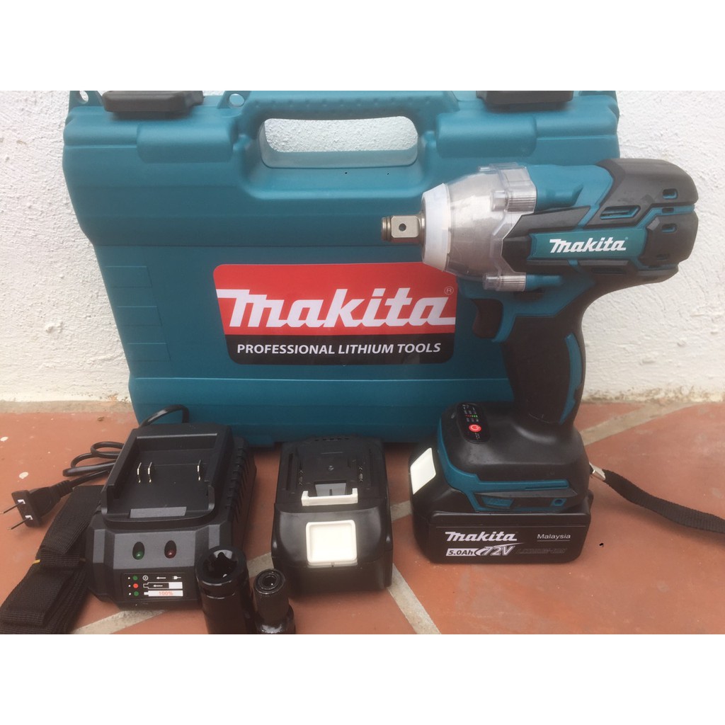 Makita 72V khoan siết bulong dùng pin,không chổi than.Tặng đầu chuyển đổi, Máy khoan siết bulong .công nghệ nhật bản