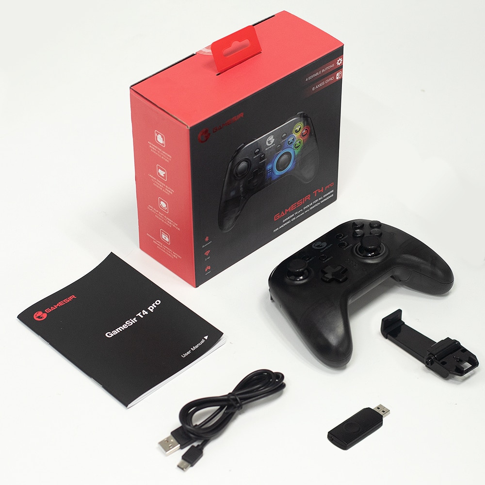 Gamesir T4 Pro gamepad on Android and iOS, supports Switch/ PC/ Android/ iOS/ Macbook