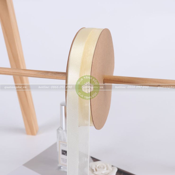 Ruy băng voan pha lụa, nửa voan 2,5cm