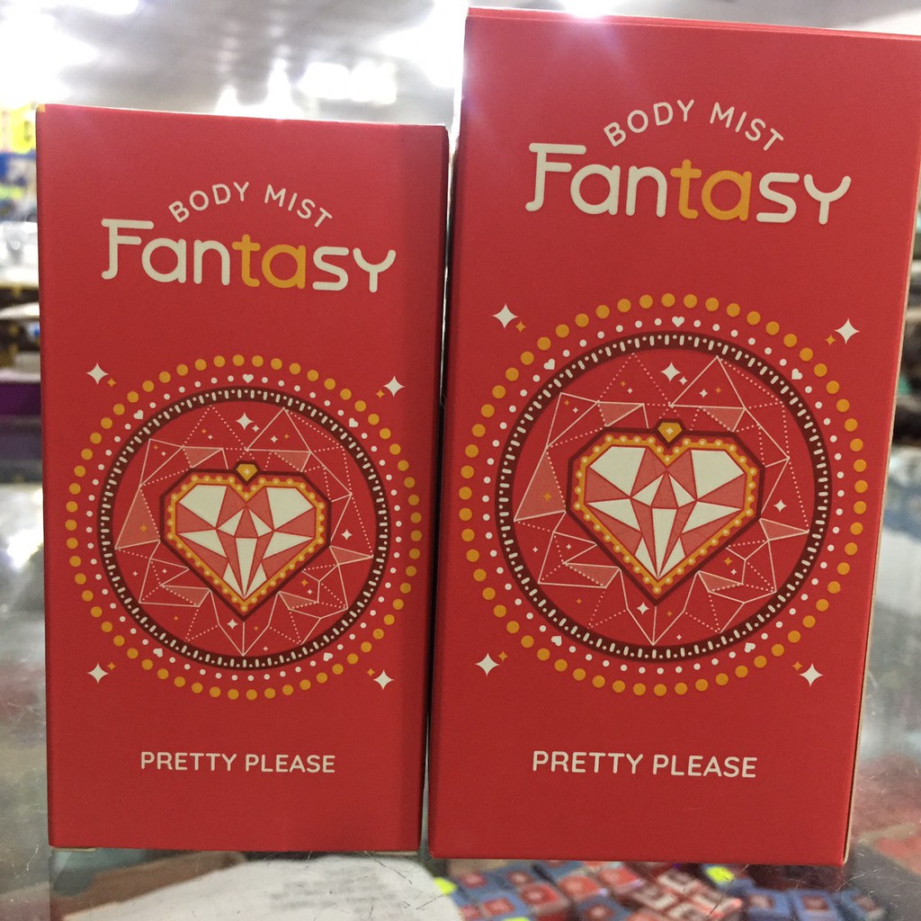 [CHỌN SIZE 60ML - 100 ML] nước hoa body mist fantasy PRETTY PLEASE