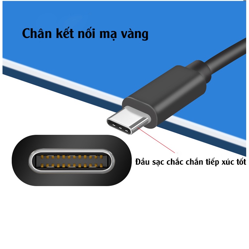 Dây cáp nối dài usb Type-C sạc nhanh truyền dữ liệu siêu tốc Usb 3.1 TypeC 4k 60hz Usb-C